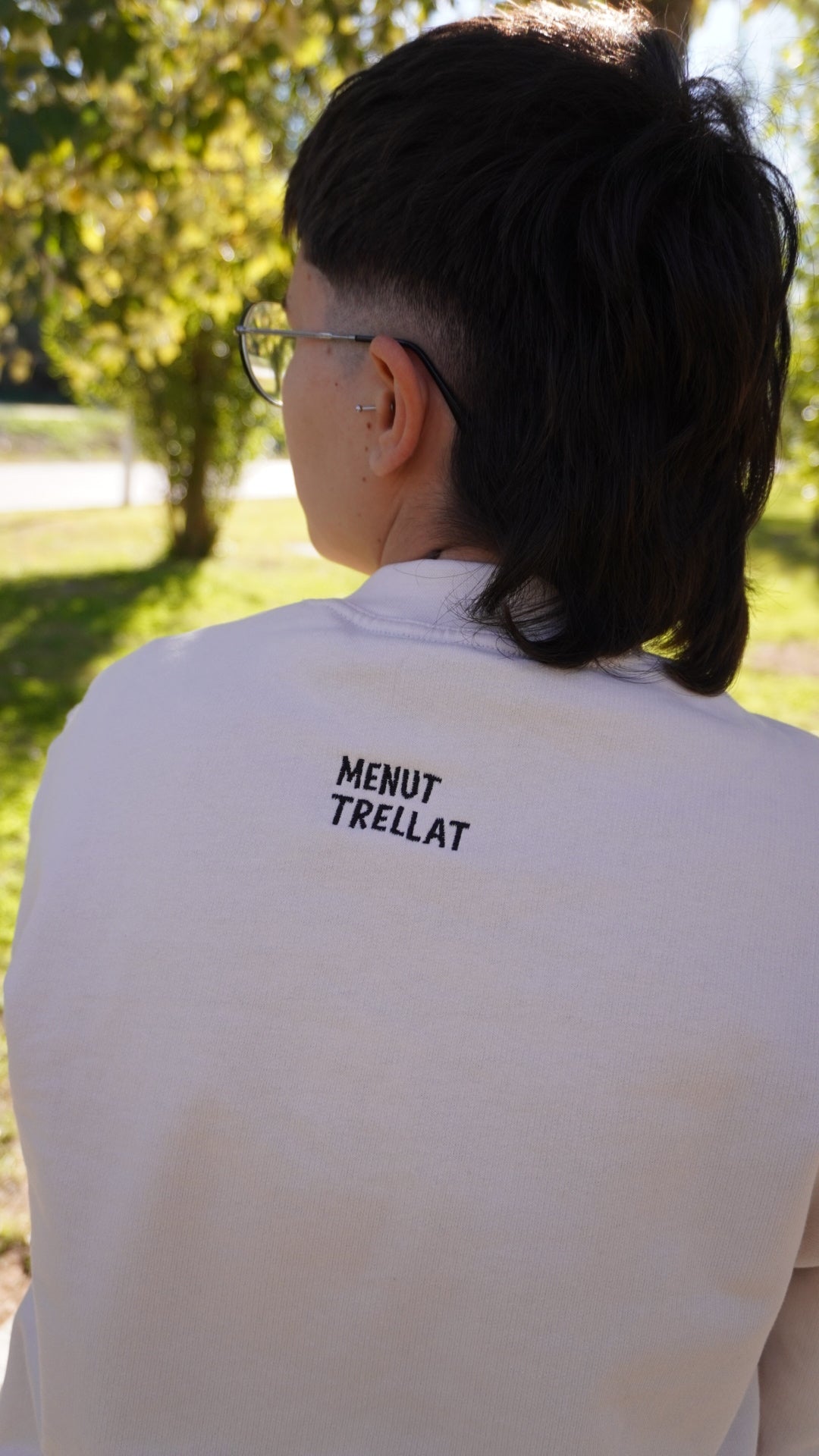 Dessudadora bordada "És de trellat"