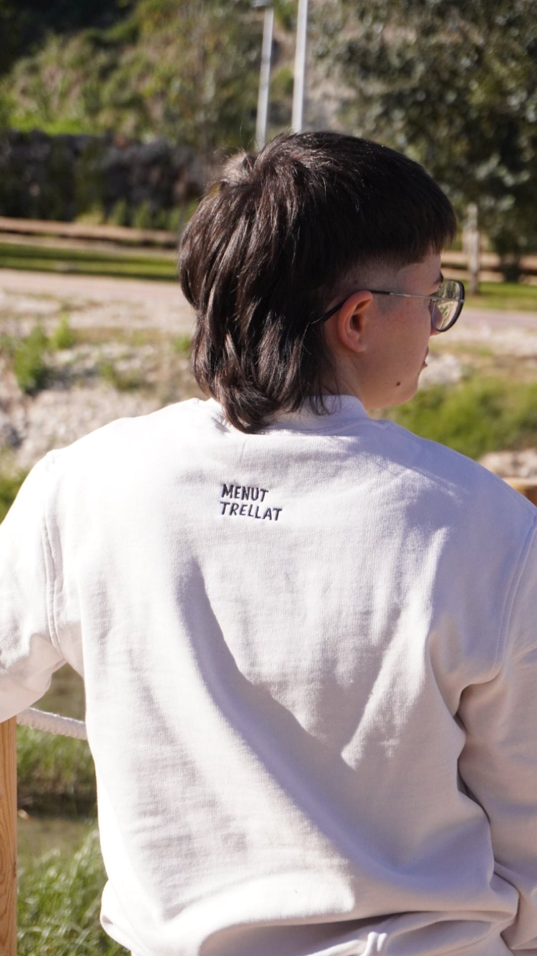 Dessudadora bordada "És de trellat"